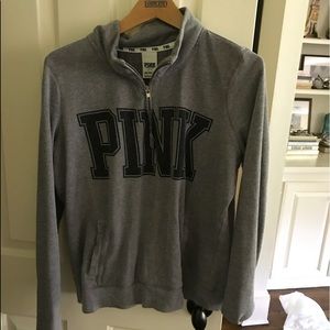 victorias secret half zip jacket!